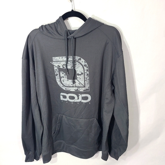 Badger Sport Other - Badger Sport Men's Size Large‎ L Gray Long Sleeve Hoodie Long Sleeve Sweatshirt